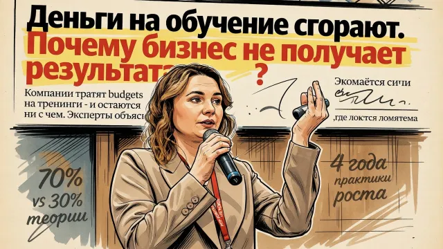 Деньги на обучение сгорают. Почему бизнес не получает результата?